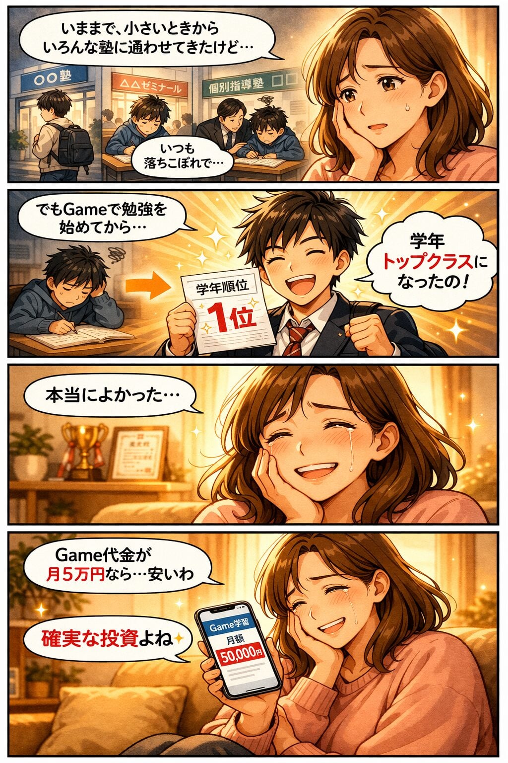 最短で成績アップの学習方法